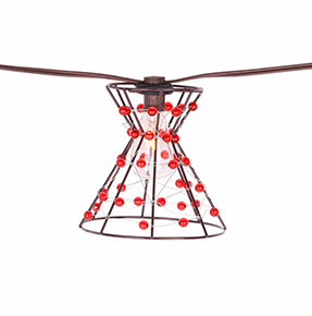 Outdoors Mid-Century Plug-in String Lights