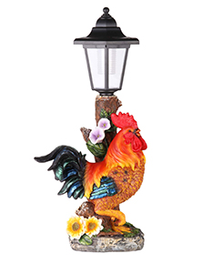 Rooster Solar Animal